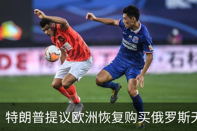 特朗普提议欧洲恢复购买俄罗斯天然气，作为和平协议的一部分